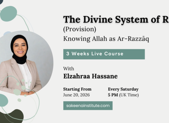 The Divine System of Rizq (1)